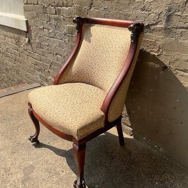 Carved Victorian Side Chair