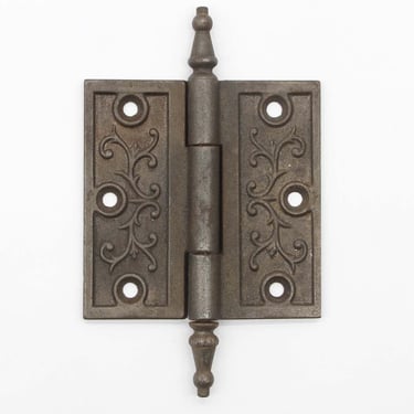 Cast Iron Victorian Antique 4 x 4 Butt Door Hinge