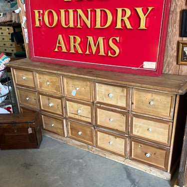 15 Drawer Apothecary Cabinet