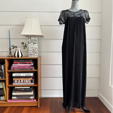 I.Magnin Dress | Ralph Montenero Dress | Vintage Slip Dress | Vintage Lace Dress | Vintage Nightgown 