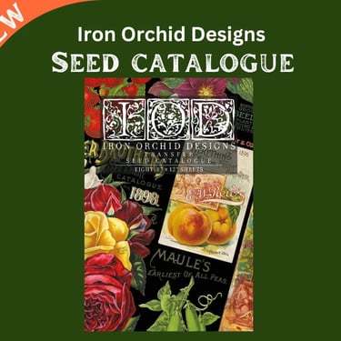 Pre-order NEW Seed Catalogue Transfer 8 pages 8” X 12”