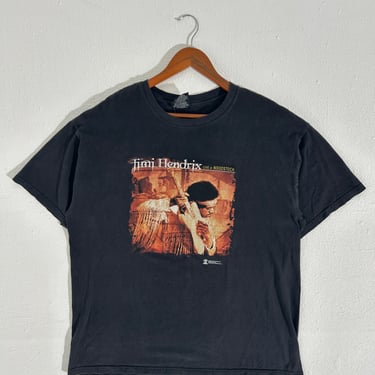 y2k 2000 Jimi Hendrix Live at Woodstock T-Shirt Sz. XL