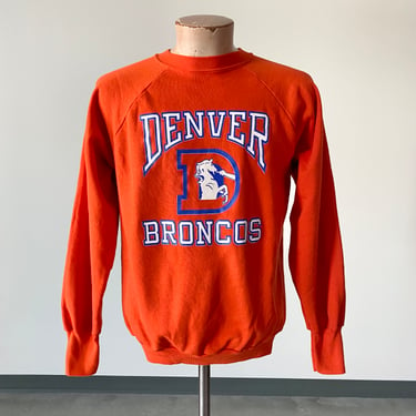 Vintage Denver Broncos Raglan Pullover Sweatshirt / 80s Denver Broncos. / 80s Denver Broncos Raglan / Vintage Raglan Sweatshirt 