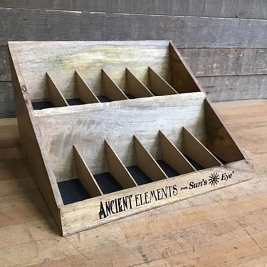 Hardwood Shelf Display Case (Tacoma)