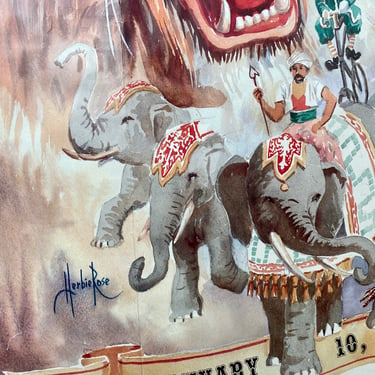 Sarasota’s Great Circus Parade Poster, John Ringling 1987 
