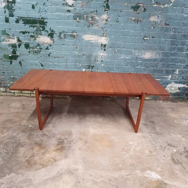 1960s Peter Hvidt and Orla Mølgaard-Nielsen Solid Teak Coffee Table 