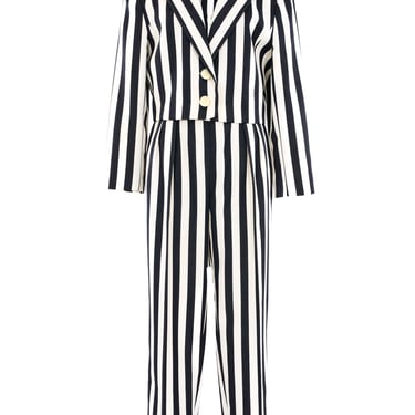 Mondi Striped 4 Piece Suit