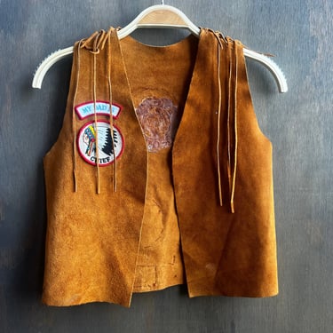 Handmade Vintage Patch Vest