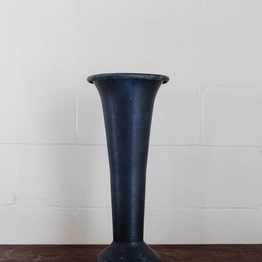 1950s french blue florist vases