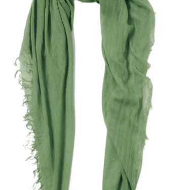 Cashmere and Silk Scarf - English Ivy