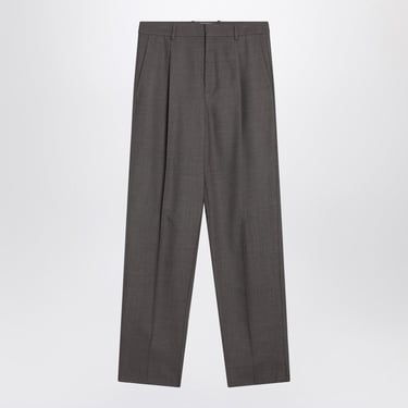 Saint Laurent Brown Wool Trousers Men