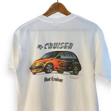PT Cruiser shirt / flames shirt / Y2K PT Cruiser car shirt flames Gildan Heavyweight Medium 