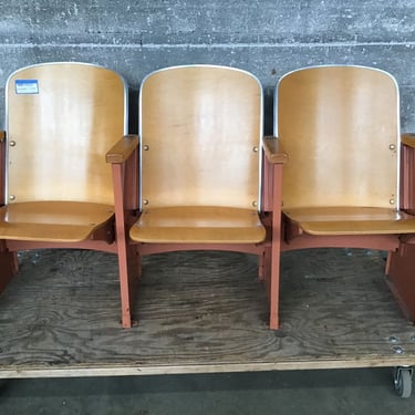 Vintage H.S. Auditorium Seats (Seattle)