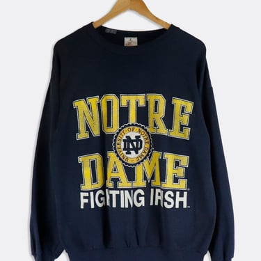 Vintage Notre Dame Fighting Irish Sweatshirt Sz XL
