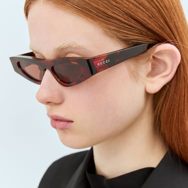 Gucci Women Cat-Eye Frame Sunglasses