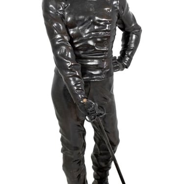 Luca Madrassi "The Fencer" Patinated Bronze