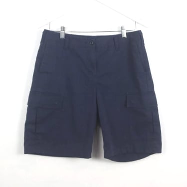 vintage Navy BLUE cargo vintage Y2K baggy vintage WORK WEAR skater baggy cargo shorts - Size 32 Waist - Free Shipping U.S.A 