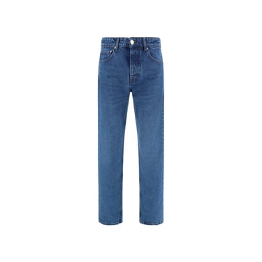 Ami Paris Cotton Denim Jeans Men