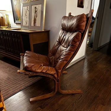 Mid Century Ingmar Relling WESTNOFA Siesta Chair 