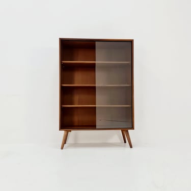 Mid Century Modern danish cabinet teak Display / Vitrine  1960s 