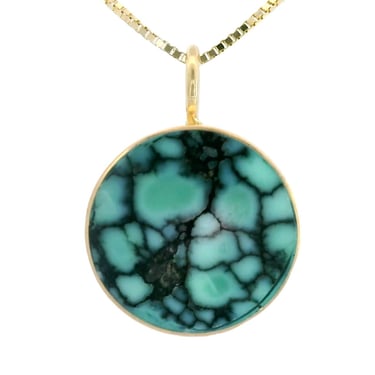 Star Fox Turquoise Circ Necklace