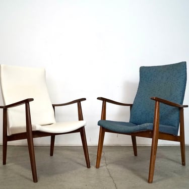 Pair of 1960’s Mid-Century Modern Lounge Arm Chairs 