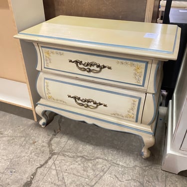 French Provincial Two-Drawer Night Stand