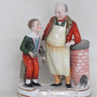 Samson Porcelain Oliver Twist Asks For More Charles Dickens Figurine 3654B