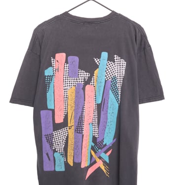 1993 Faded Abstract Tee USA