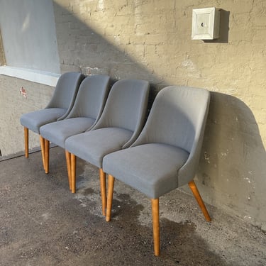 Set of 4 MCM Style Dining Chairs