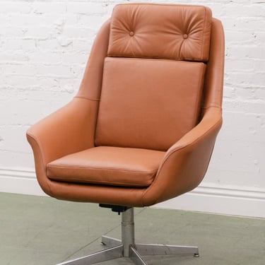 Swedish Leather Chair