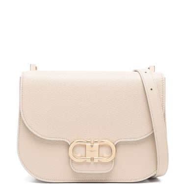 Ferragamo Women Double Gancio Saddle Borsa A Tracolla