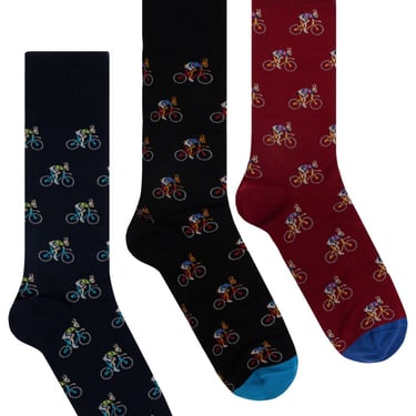 Paul Smith Men Printed Socks - 3 Pack