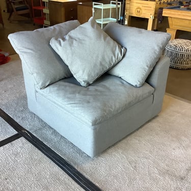 Gray Corner Chair
