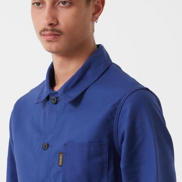 Le Laboureur Cotton Work Jacket - Navy Blue