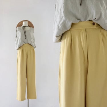 marigold silk trousers - 26 