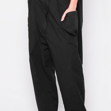 Tapered Asymmetric Front Trouser