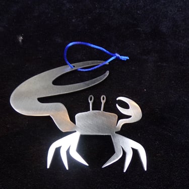 Stainless Steel Ornaments by Chris Erney, Fiddler Crab