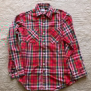 70s Big Mac Heavy Cotton Flannel Medium 