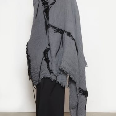 Dion Wool Scarf in GREY or TAUPE