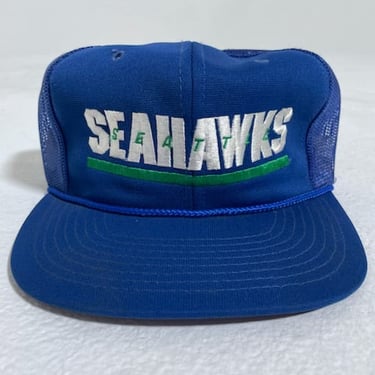 Vintage Seattle Seahawks Mesh Trucker Hat