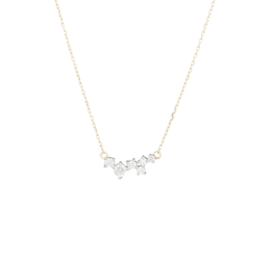 Scattered Diamond Necklace