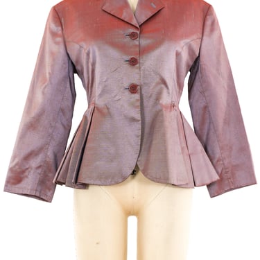 Romeo Gigli Iridescent Silk Jacket