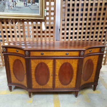 Ethan Allen 'Easton' Inlaid Mahogany Sideboard