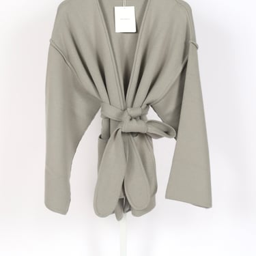 Fiora Cardigan Coat - Pebble