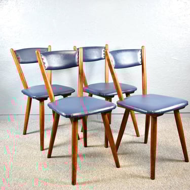 1 of 4 Tübinger chair by Fr. Schäfer Stuhlfabrik 1939 kitchen chair 30s oak chair oak vintage wooden chair tavern chair pub chair 