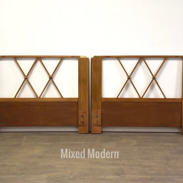 Twin Headboards by Paul Frankl - A Pair 