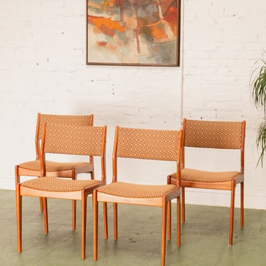 Danish Modern Dining Chairs (set of 4)