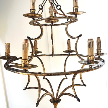 French Two Tier Chandelier