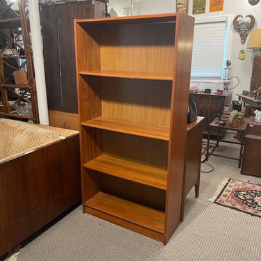 Petite Scandinavian Teak Bookcase